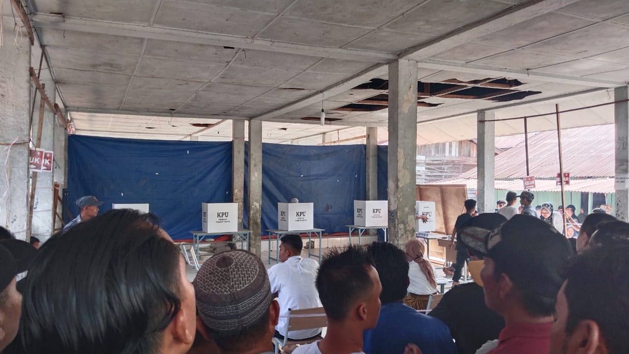 Pj Bupati Agara Harap PSU TPS 02 Desa Aunan Aman