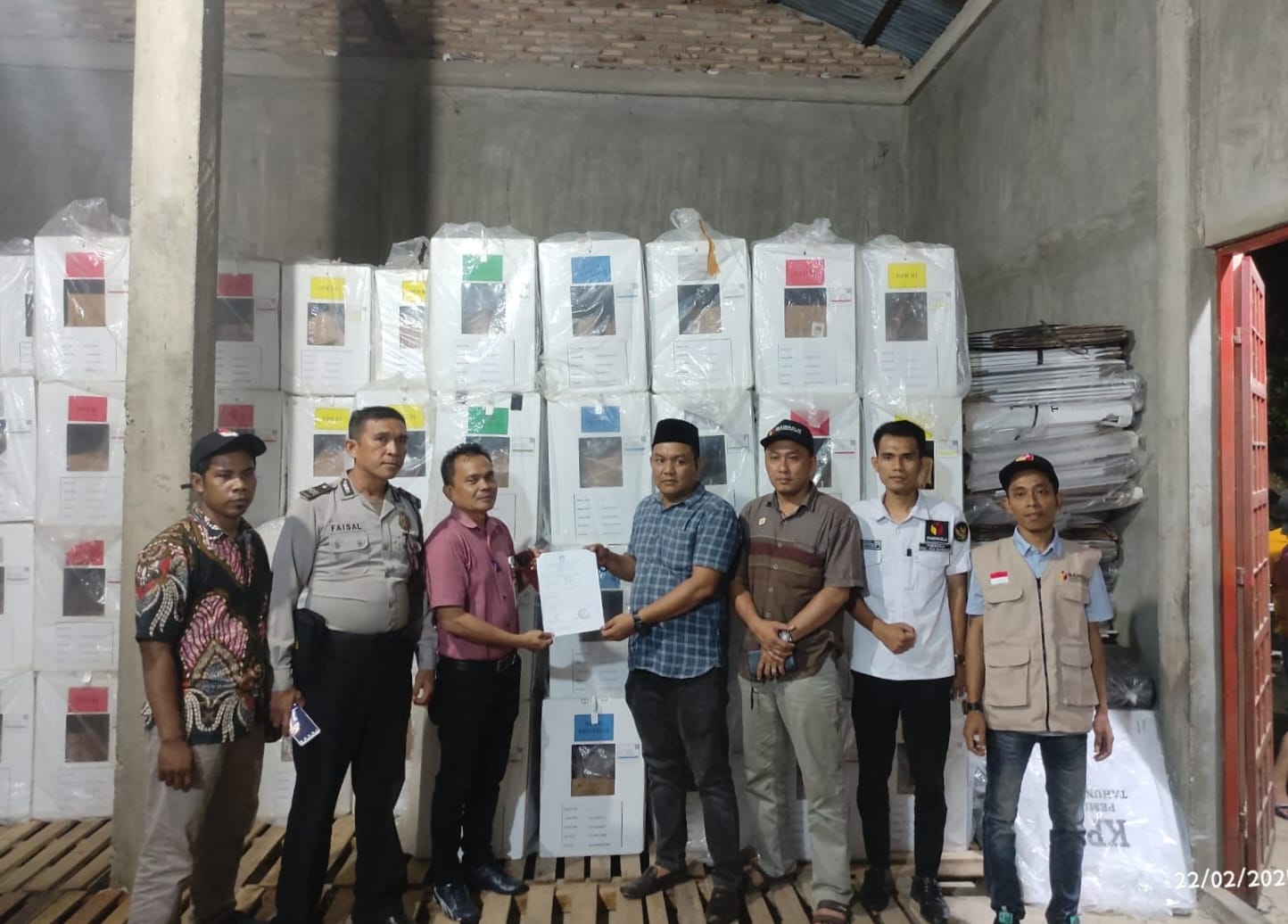 Rekap Perhitungan Suara 15 Kecamatan Di Palas Sudah Tuntas