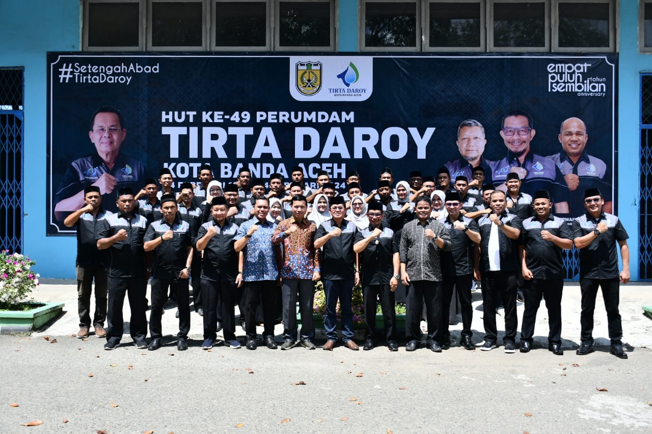 HUT Ke-49 Tirta Daroy, Amiruddin: Momentum Tingkatkan Kualitas Pelayanan