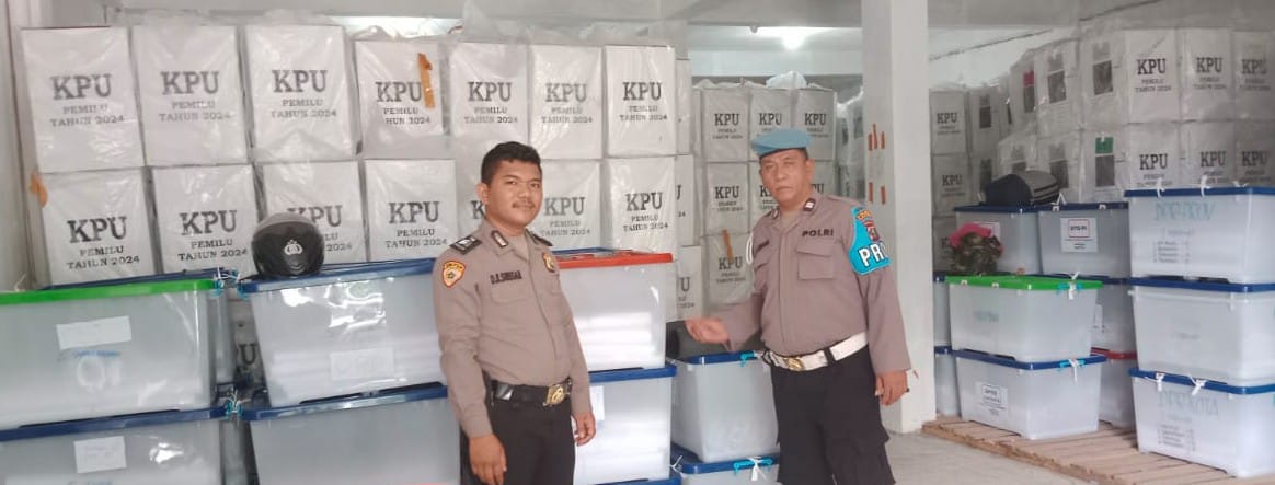 Sat Samapta P. Siantar Maksimalkan Patroli Ke Kantor Dan Gudang KPU