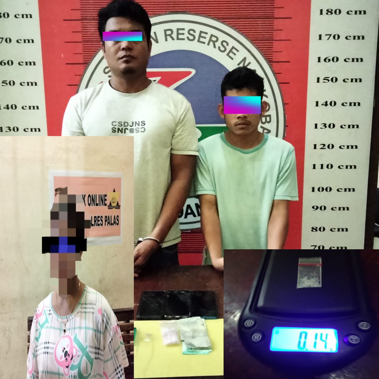 Anak Di Bawah Umur Penyalahguna Narkoba Diringkus Bersama Dua Pria