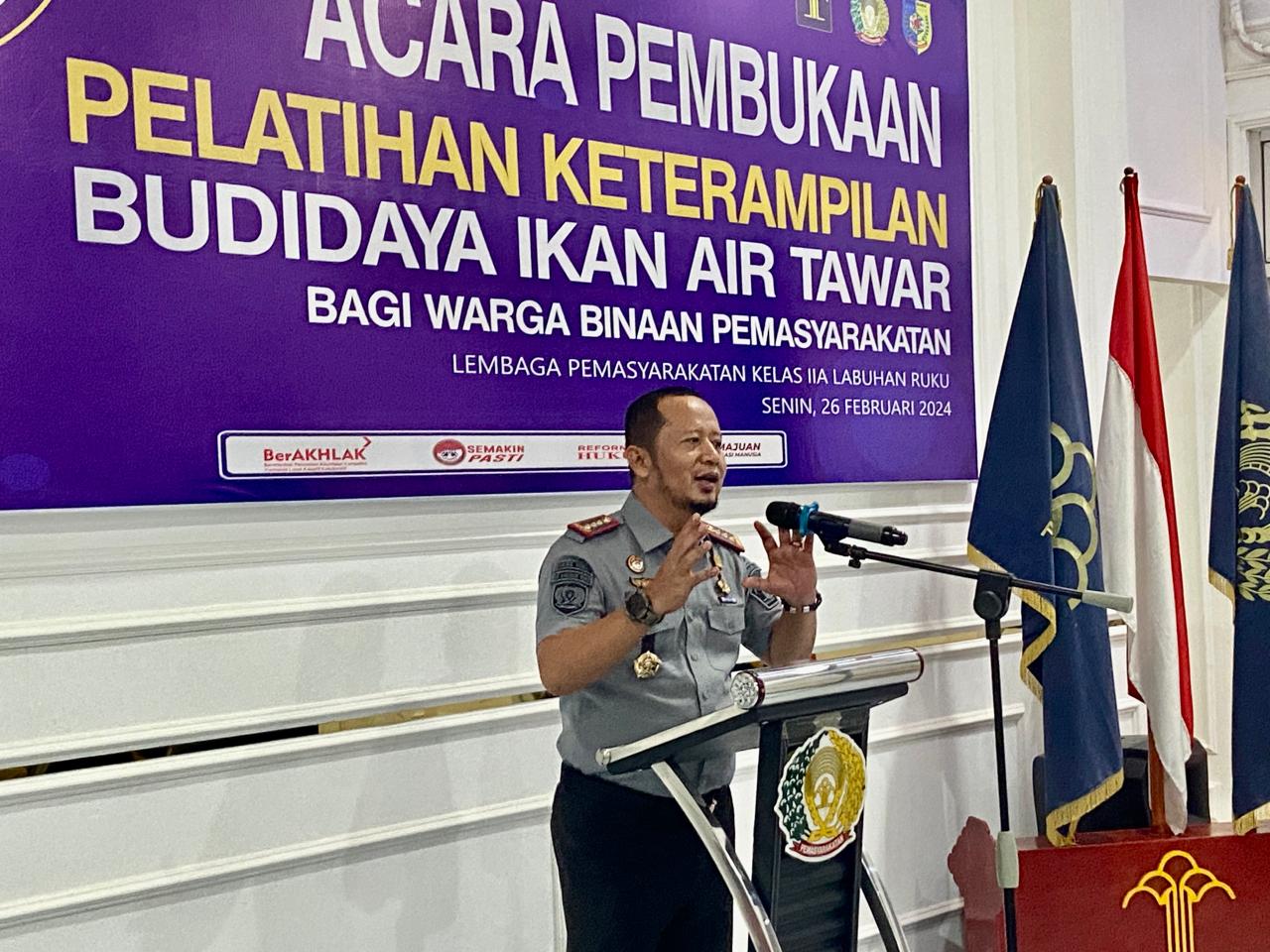 WBP Labuhan Ruku Pelatihan Budidaya Ikan Air Tawar