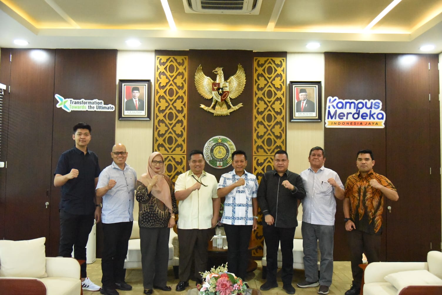 Rektor USU Muryanto Amin Dukung Pelaksanaan Dies Natalis 70 Tahun FH USU