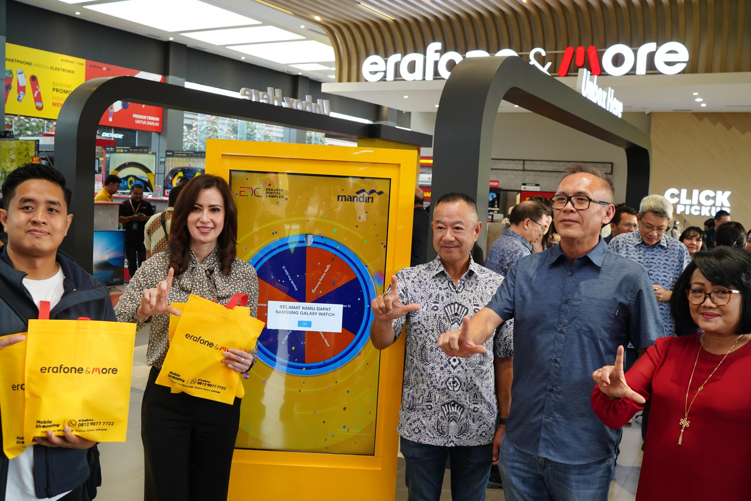 Manjakan Nasabah, Bank Mandiri Tawarkan Benefit Eksklusif di Erajaya Digital Complex PIK