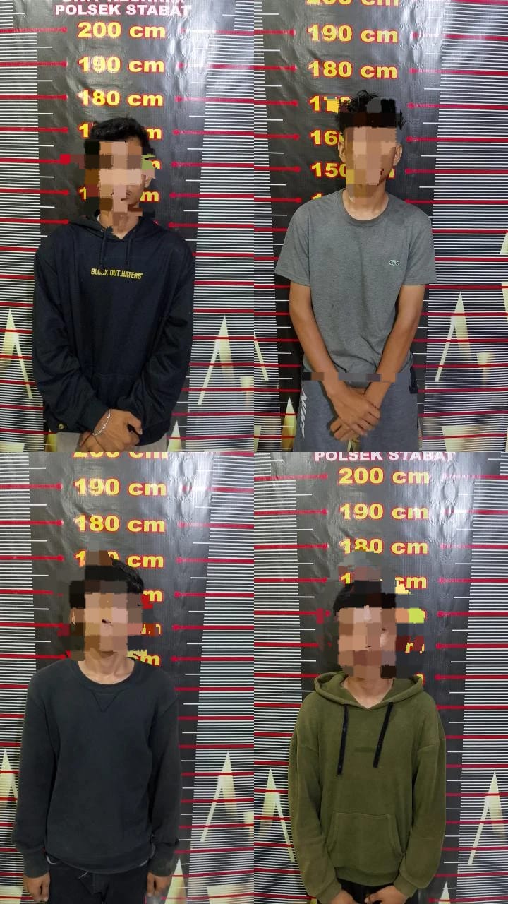 Empat Remaja Pelaku Curas Diringkus Polisi