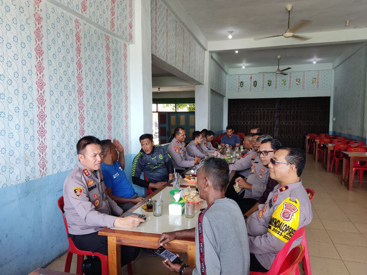 Kapolres Sabang Jumat Curhat Di Gampong Ie Meulee