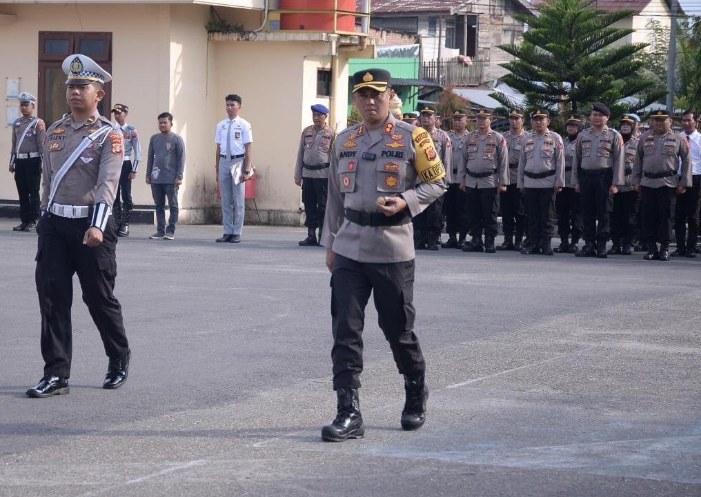 Polres Langsa Apel Operasi Keselamatan Seulawah