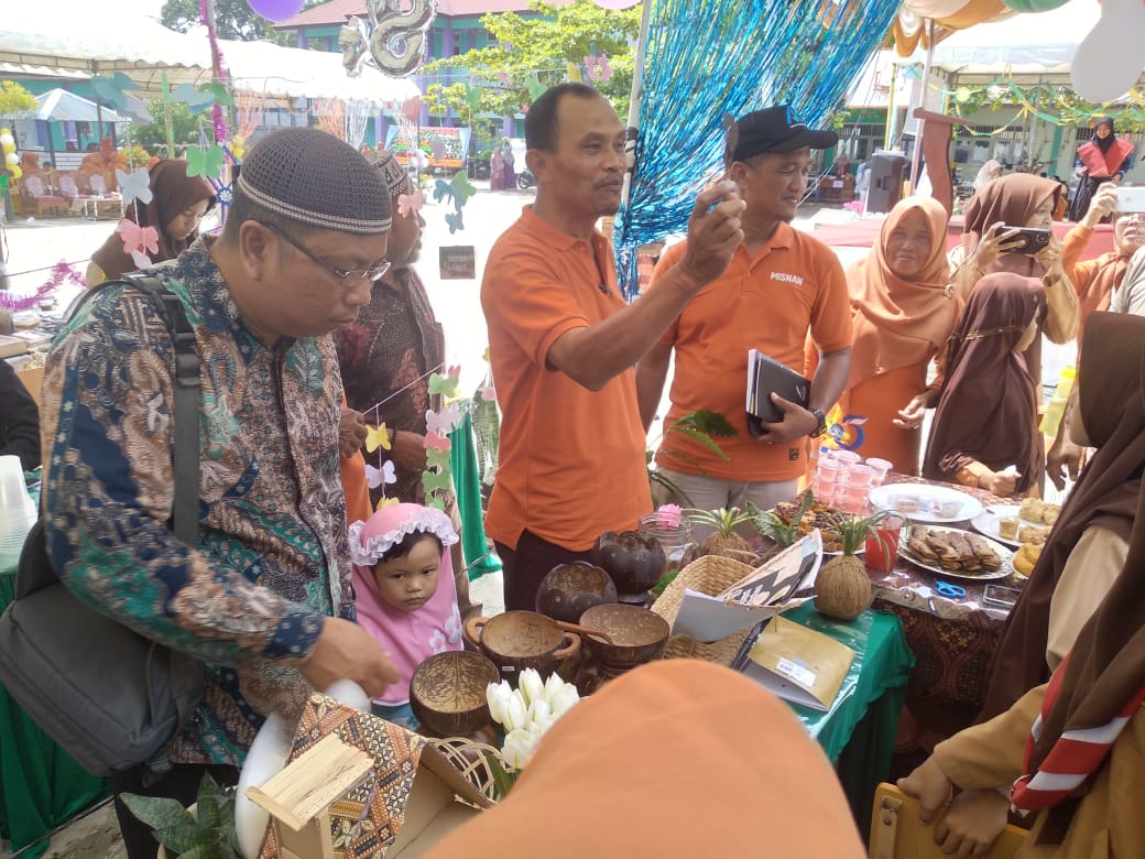 Milad Ke-63 SMP Negeri 1 Seunagan Expo Hasil Karya