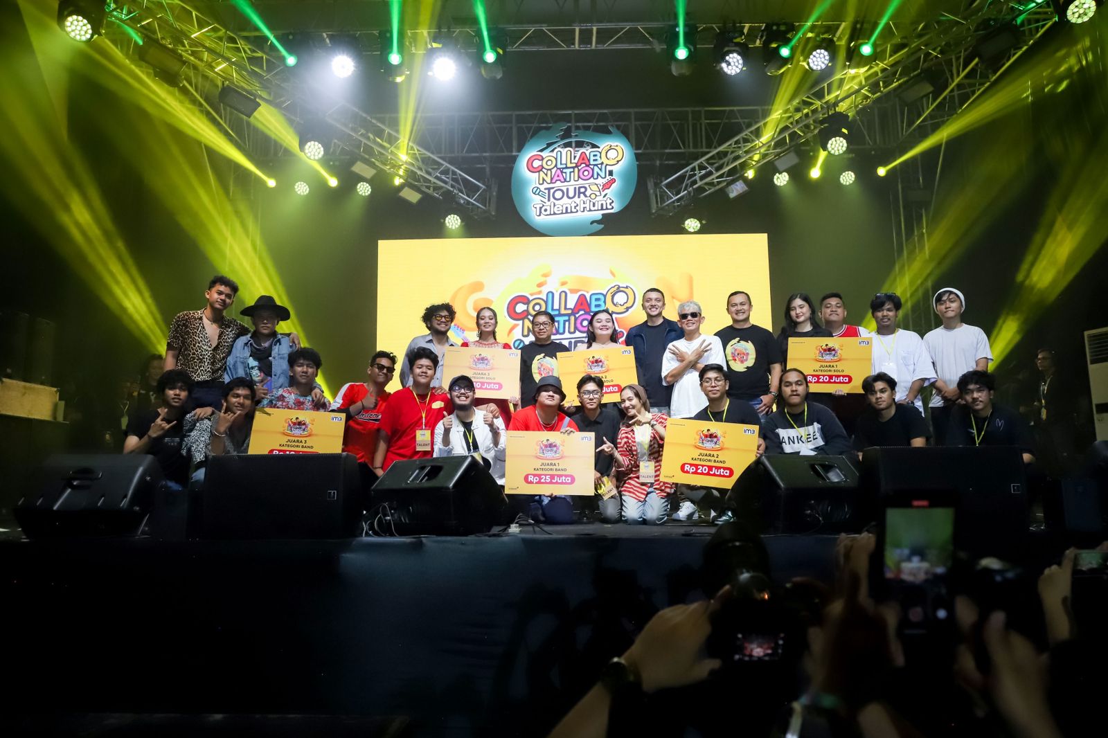 Inilah 6 Pemenang Collabonation Tour Talent Hunt Di Medan