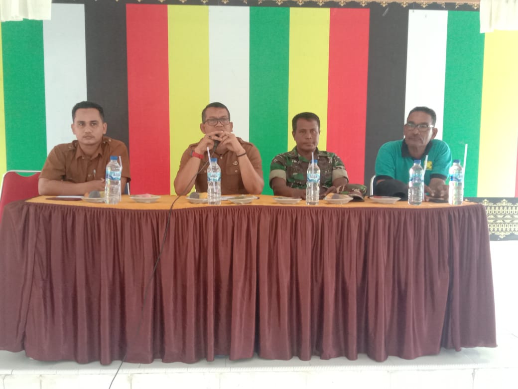 Rakor Jadwal Turun Ke Sawah Aceh Utara Di Tengah Lonjakan Harga Beras