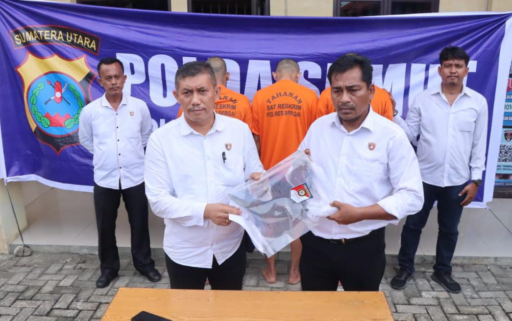Gerombolan Sadis Digaruk Polres Sergai