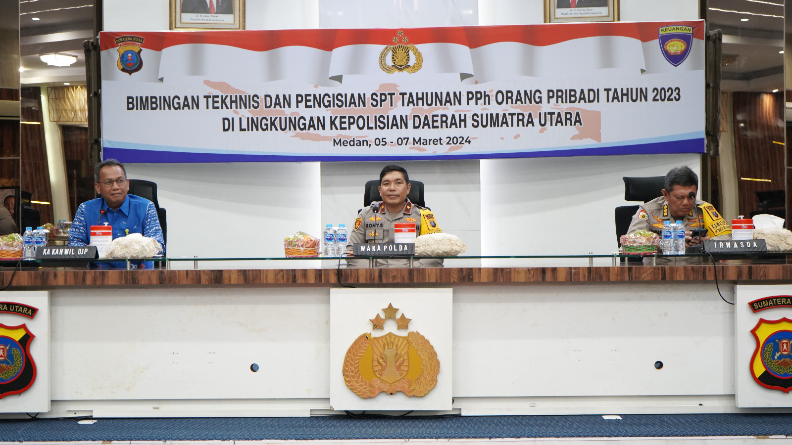 DJP Sumut I Gelar Pojok Pajak Pelaporan SPT Tahunan Kepada Poldasu