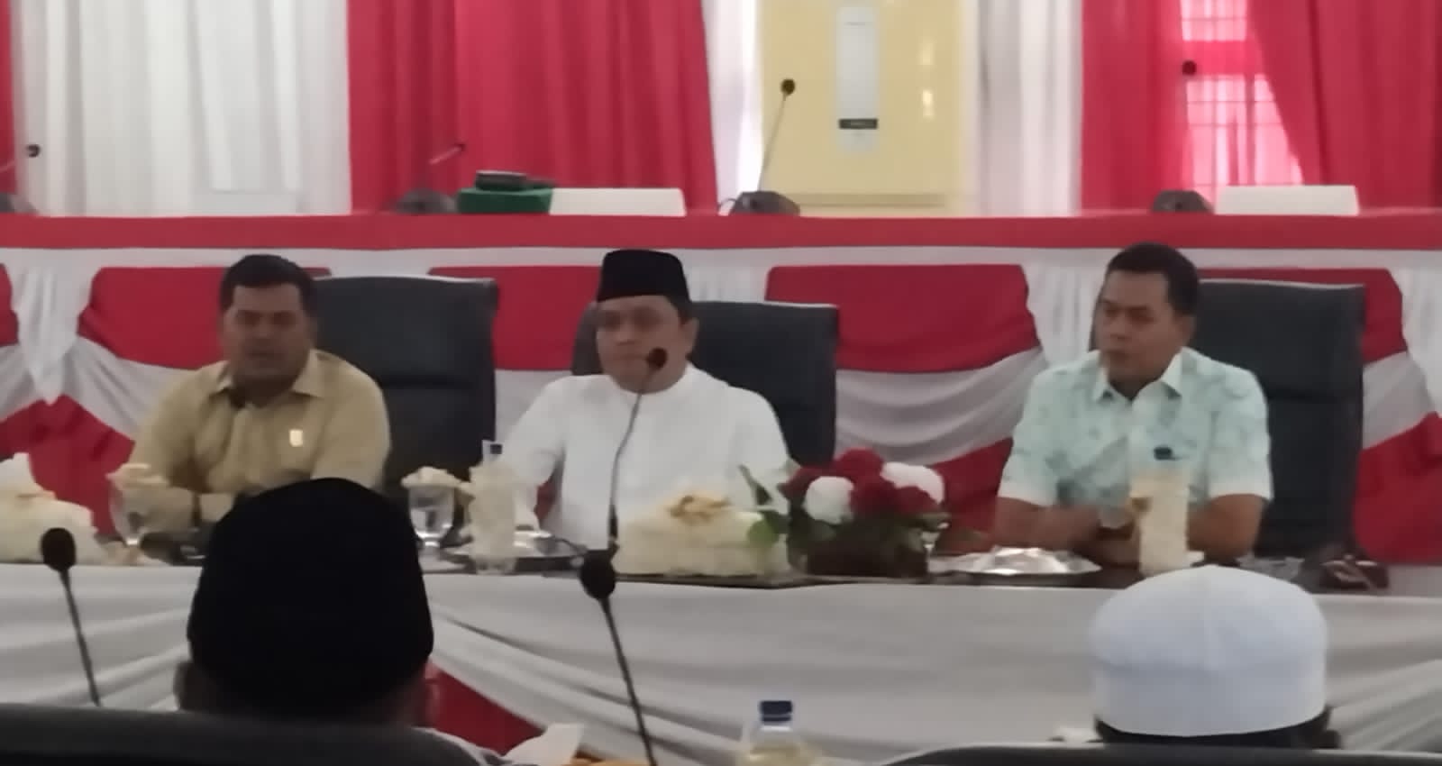 DPRD Palas Curhat Dengan Pj. Bupati Edy Junaedi
