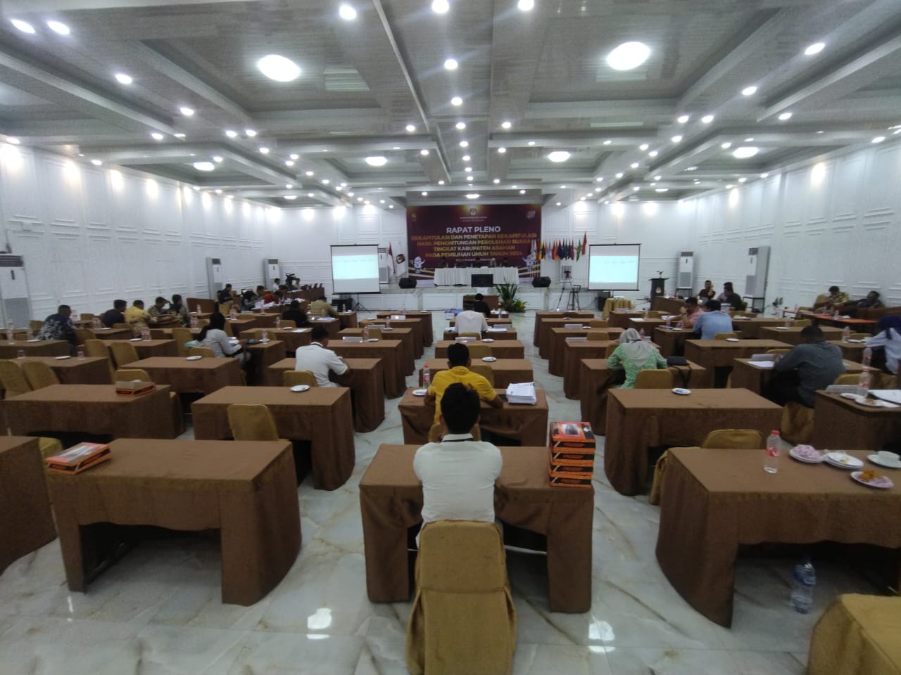 Pleno KPUD Asahan, Prabowo Menang, Golput 150.696 Jiwa