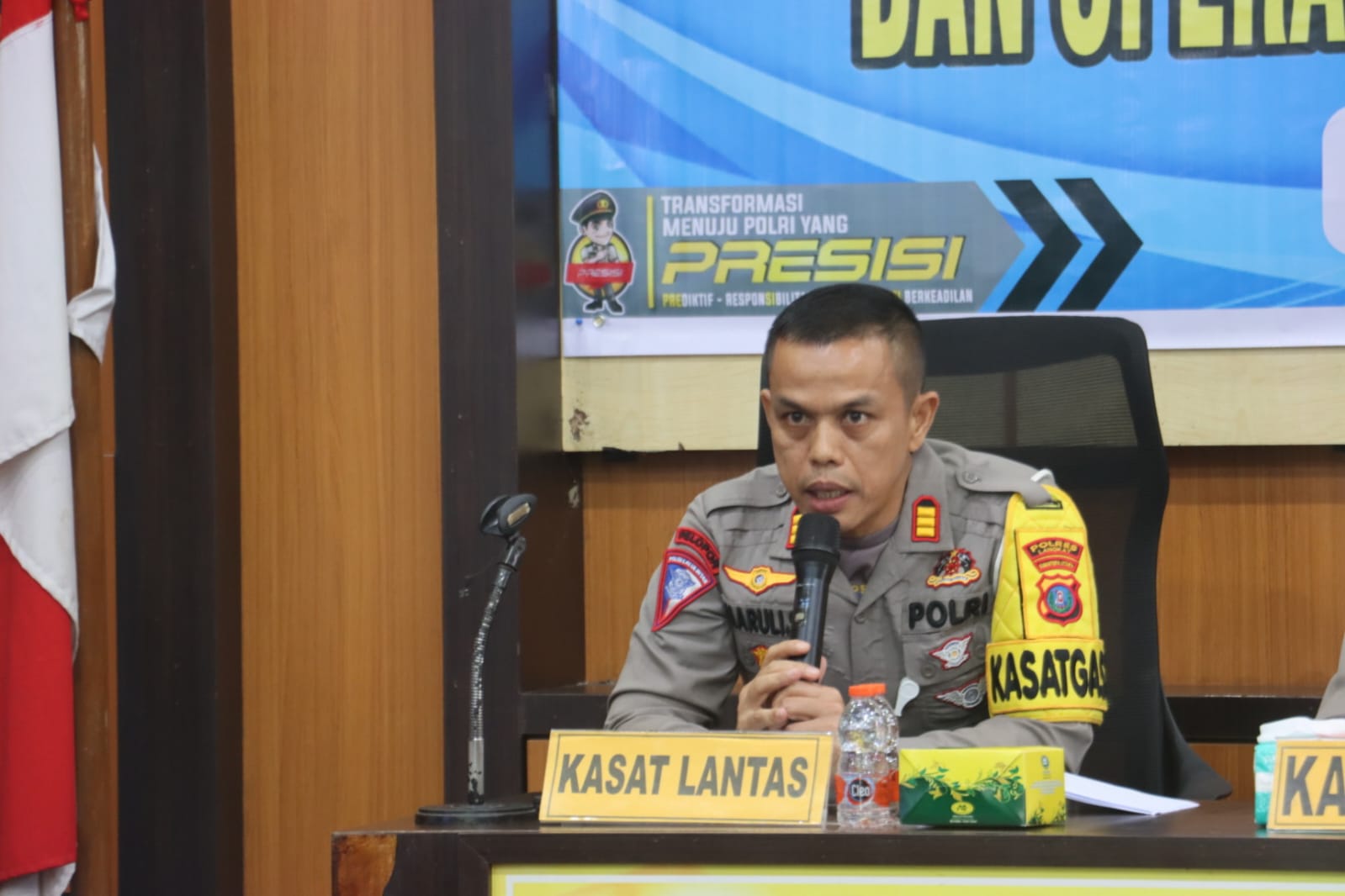 Kasat Lantas Polres Langkat Imbau Masyarakat Hindari 11 Pelanggaran Ops Keselamatan 2024
