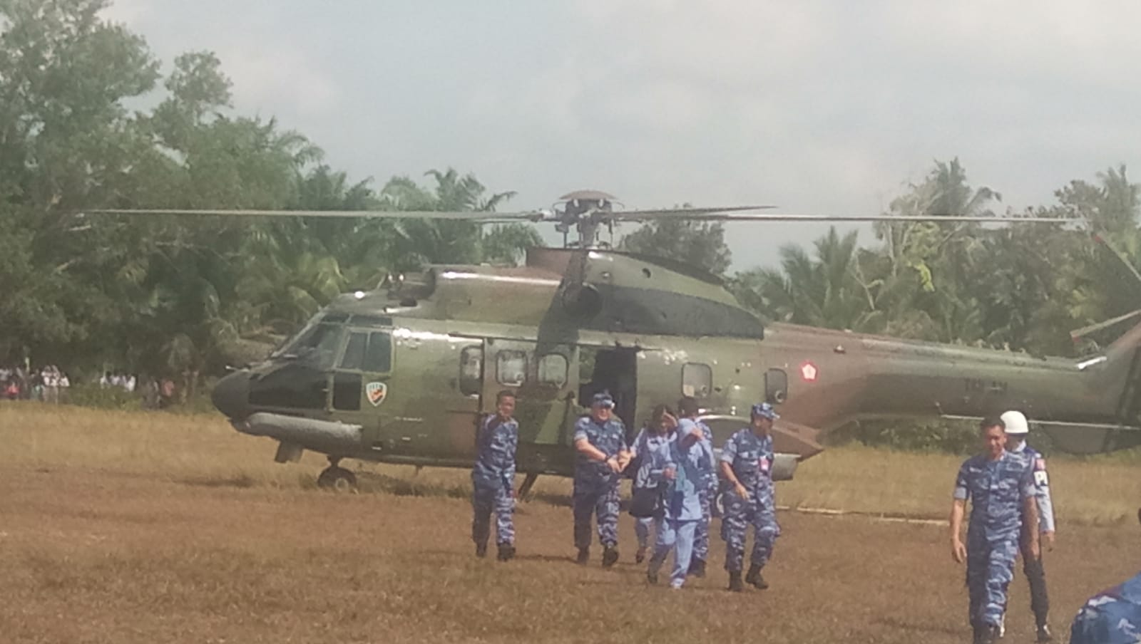 Sambut HUT Ke-78 TNI AU, Lanud Soewondo Bakti Sosial Di Desa Bukti Mas