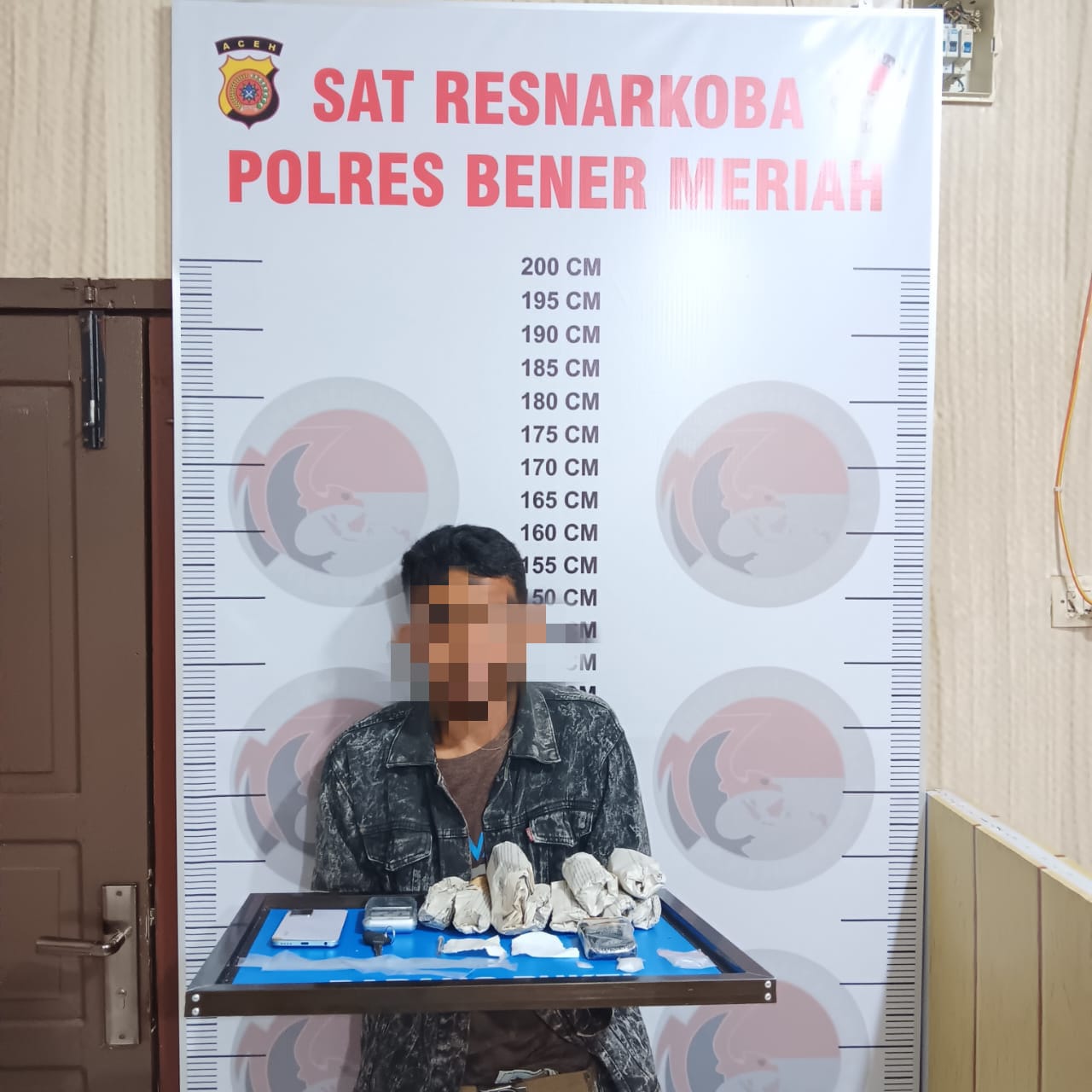 Diduga Pengedar Narkoba, Polisi Ringkus Pria 22 Tahun Di Bener Meriah