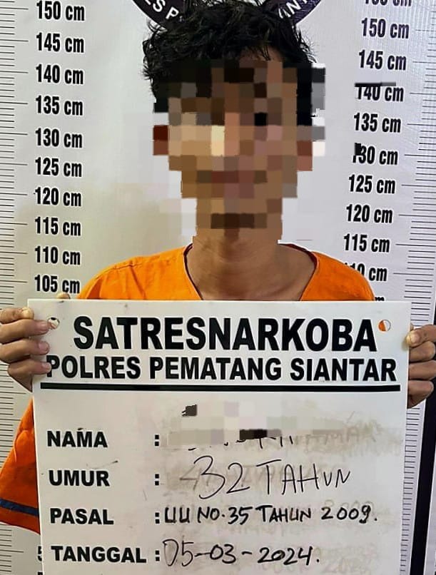Polres P. Siantar Ringkus Pemilik 17 Paket Sabu Dan 1 Bungkus Ganja
