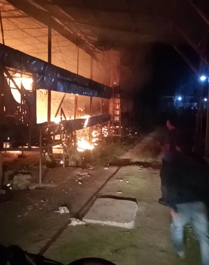 Kandang Ayam Ludes Terbakar, Ribuan Ayam Terpanggang