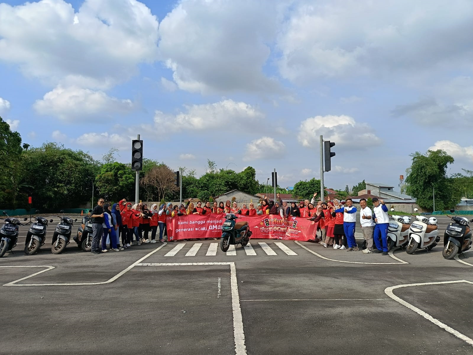 45 Guru PAUD Siap Lahirkan Duta Safety Riding Masa Depan