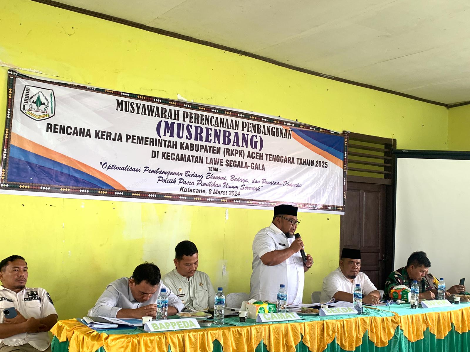 Pj Sekda Agara Ingatkan Camat Kawal Usulan Prioritas Hingga Penetapan RKPK 2025