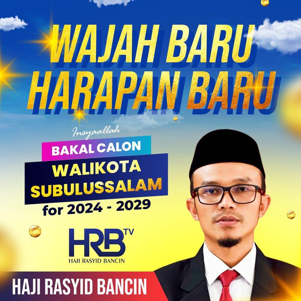 Koalisi Gerindra, PKS Usung HRB Balon Wali Kota Subulussalam