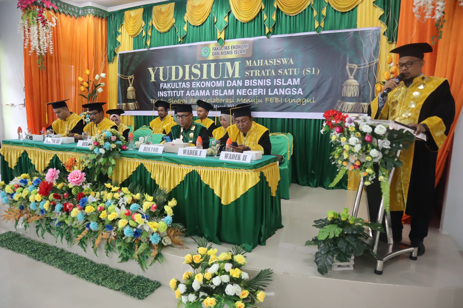 Yudisium 142 Mahasiswa FEBI IAIN Langsa: Membangun Masyarakat Melalui Ilmu