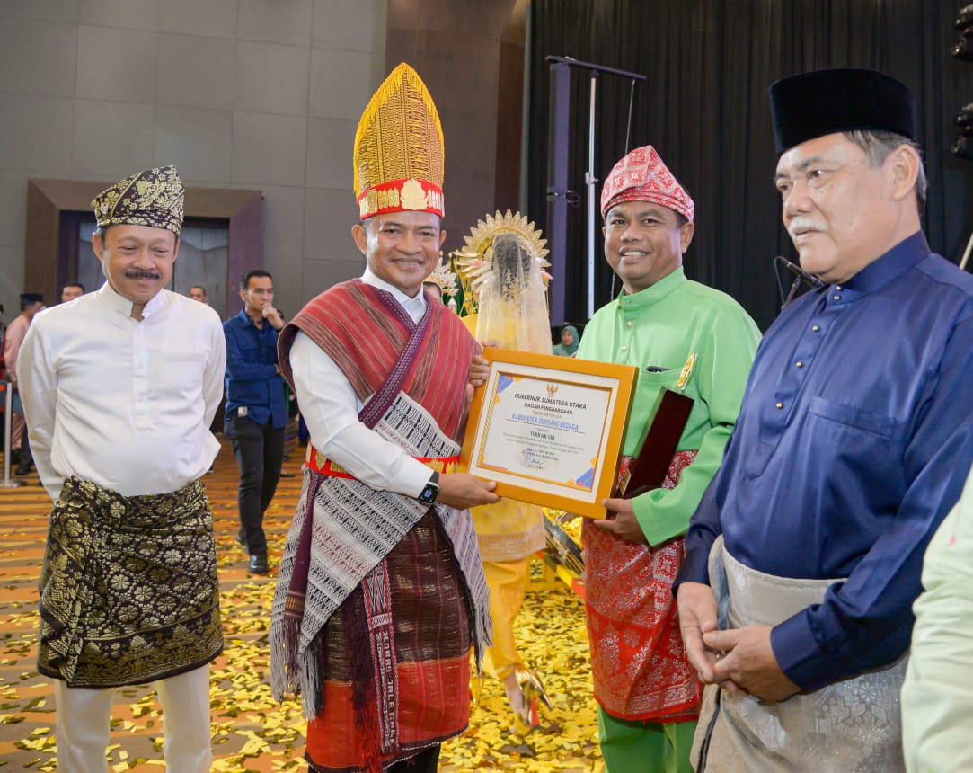 Ikuti Musrenbang RKPD 2025 Provinsi Sumut, Sergai Terima 2 Penghargaan