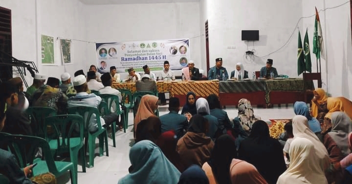 PC IPNU, IPPNU Palas Bersama Pemdes Batang Bulu Lama Sambut Ramadan