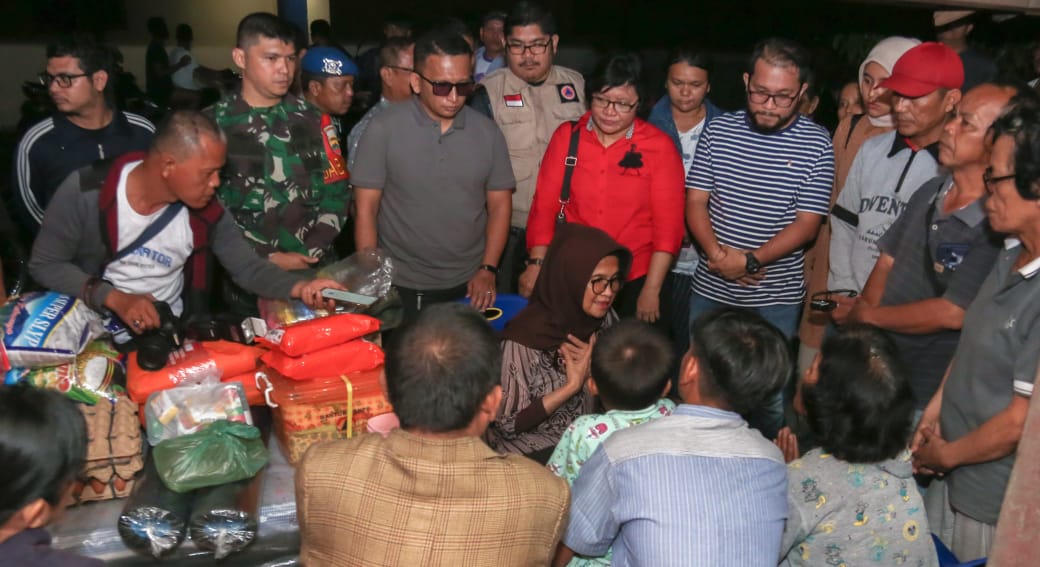 Wali Kota P. Siantar Peduli Korban Kebakaran