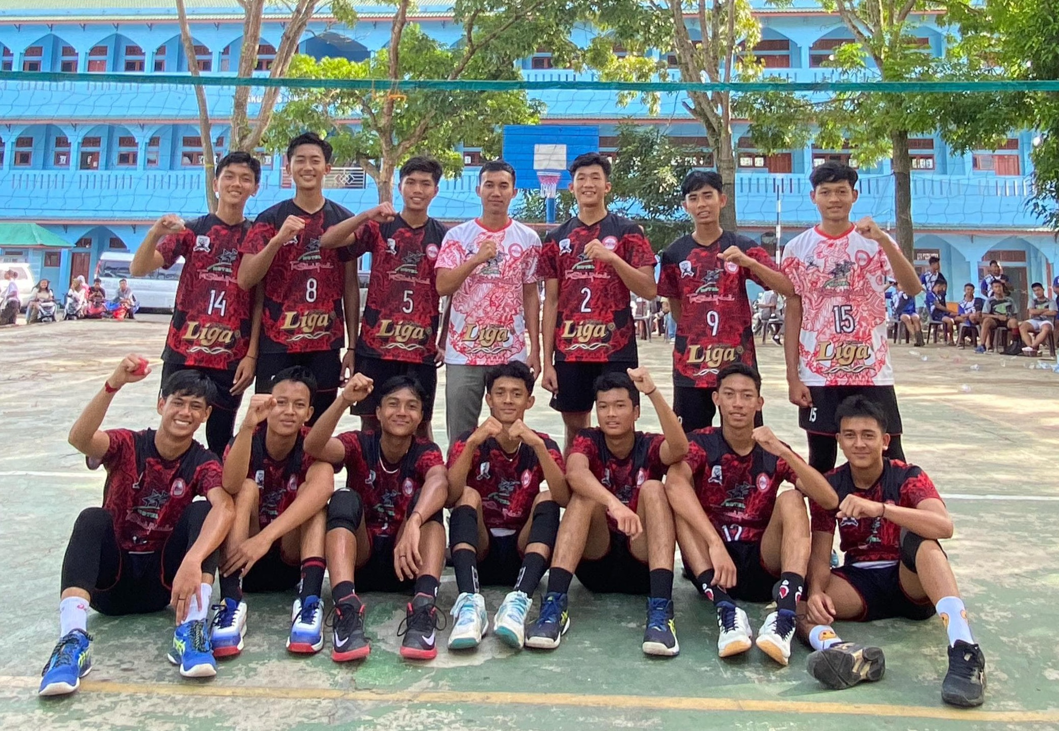 SMKS Martabe Sipirok Juara Voli Pelajar