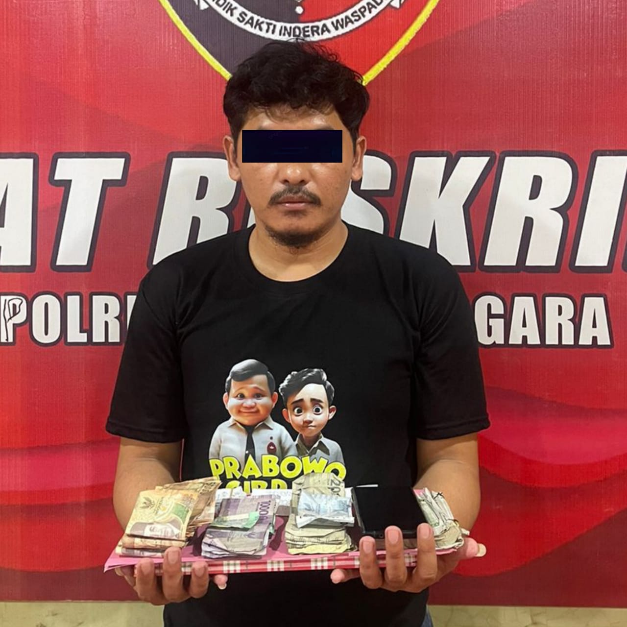 Polres Agara Bekuk Pelaku Judi Togel