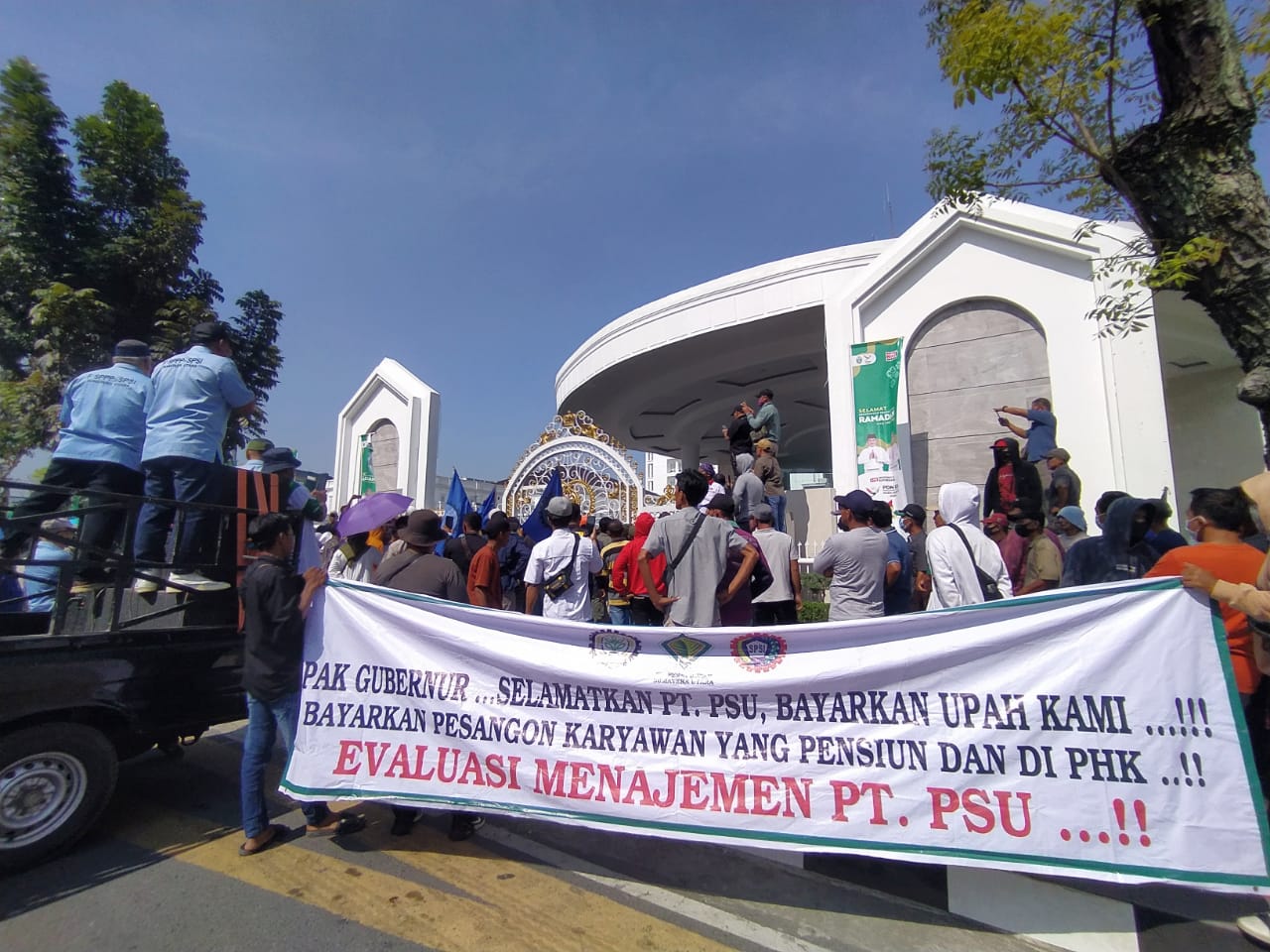 Gaji Tak Kunjung Dibayar, Pekerja PT. PSU Akan Hentikan Aktivitas Kerja