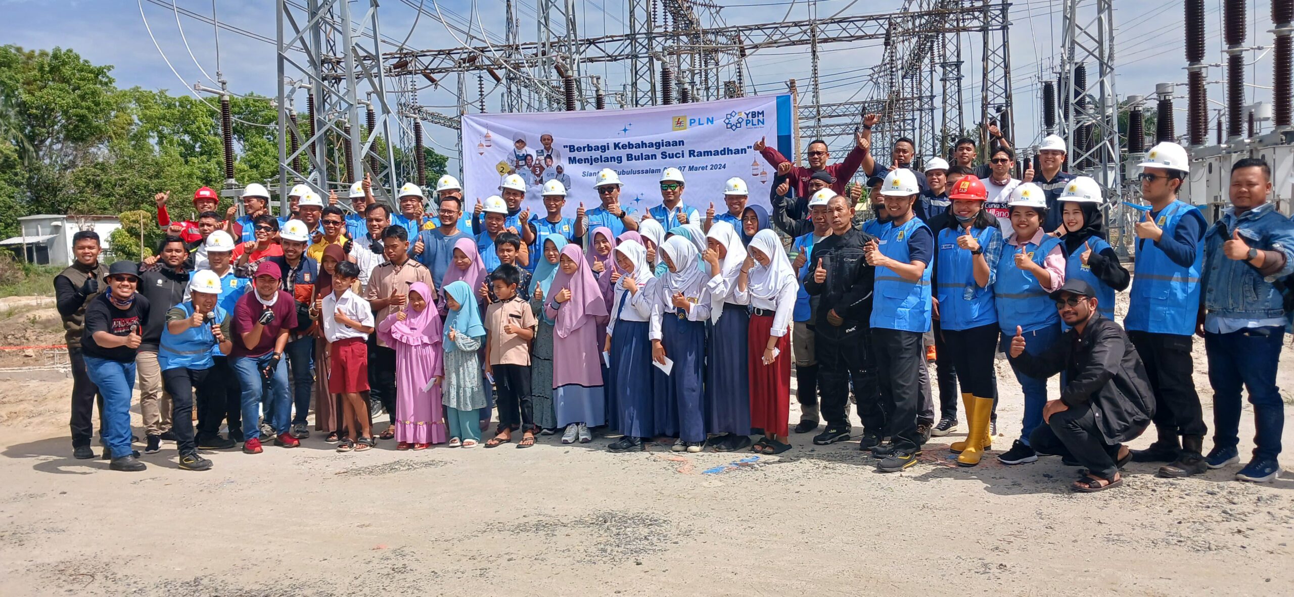 Sambut Bulan Ramadhan, PLN UIP Sumbagut Bersama YBM PLN Berbagi Kasih