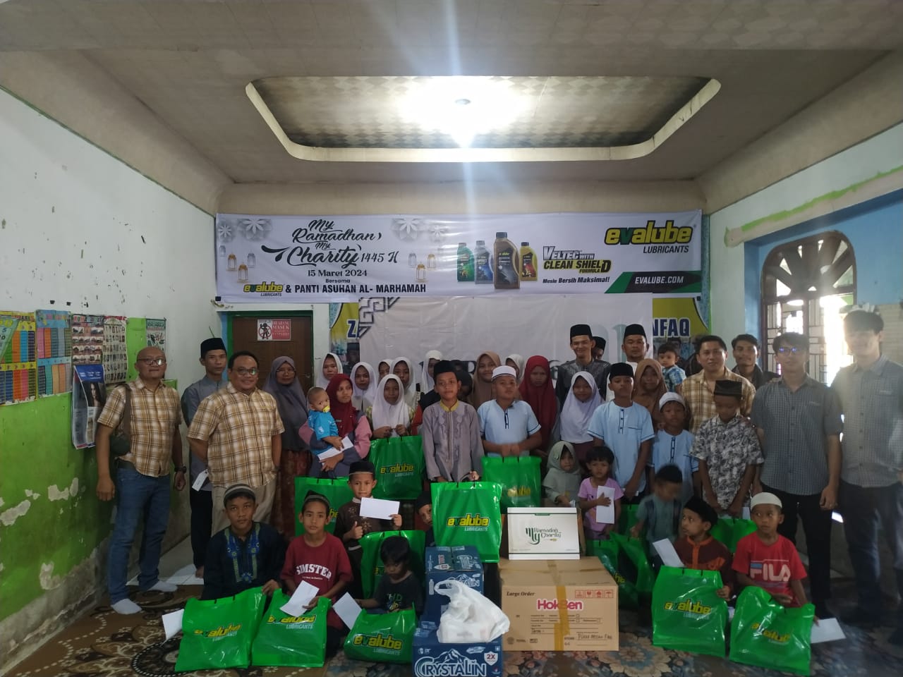Oli Evalube Berbagi Kebahagiaan Di Bulan Ramadhan 1445 H