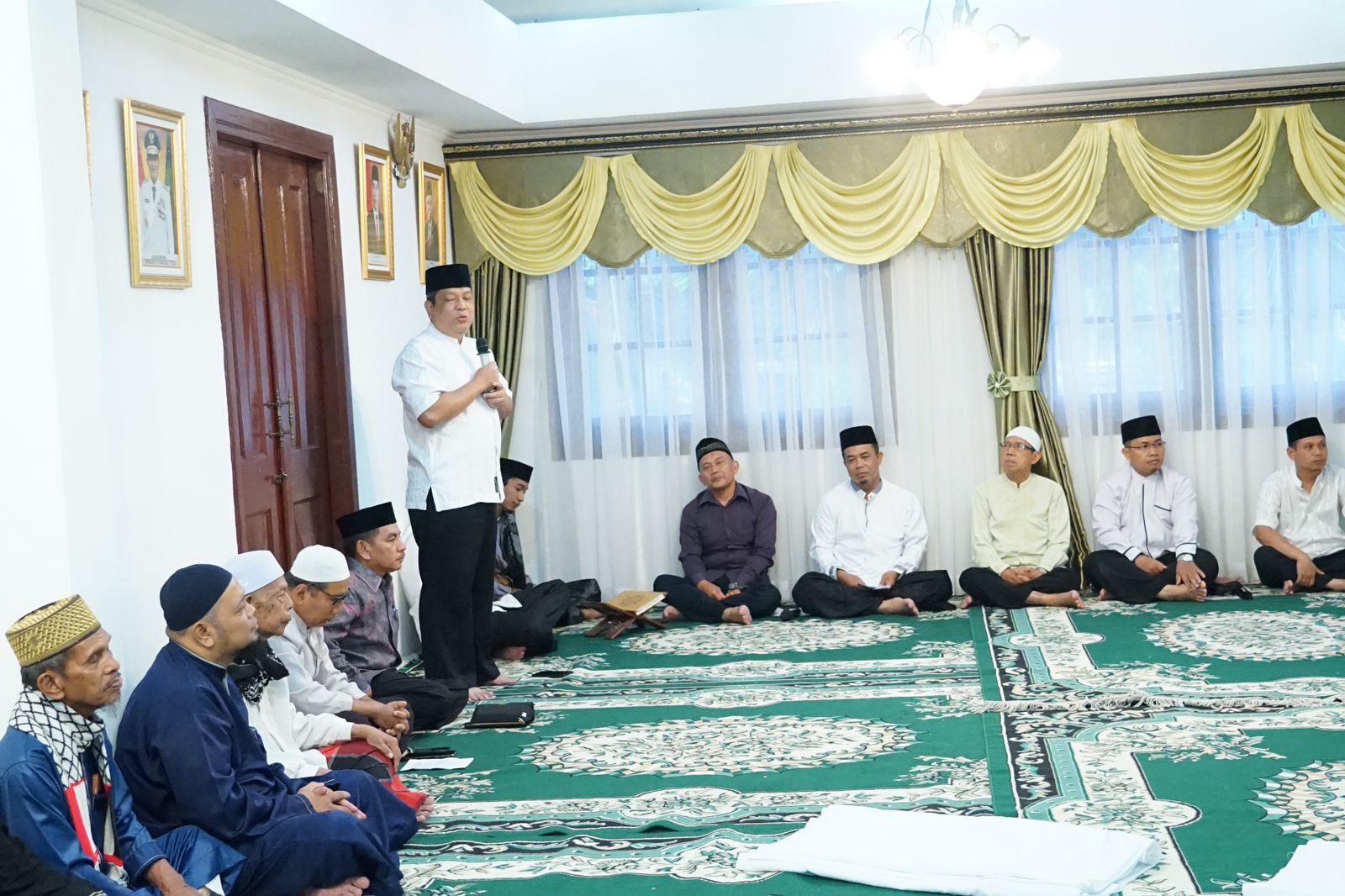 Buka Puasa Bersama, Pj Wali Kota Tebingtinggi Pamit Umrah