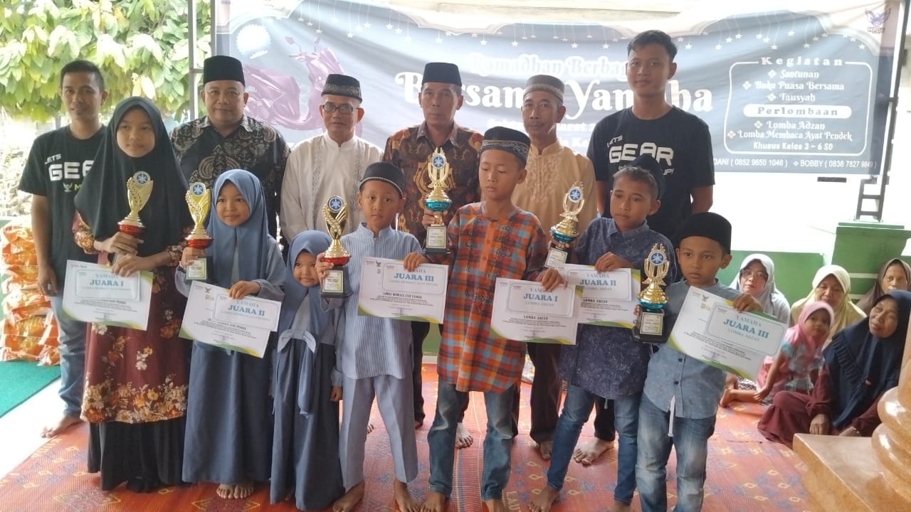 Ramadan Berbagi Bersama Yamaha Lomba ayat Pendek Dan Santuni Dhuafa