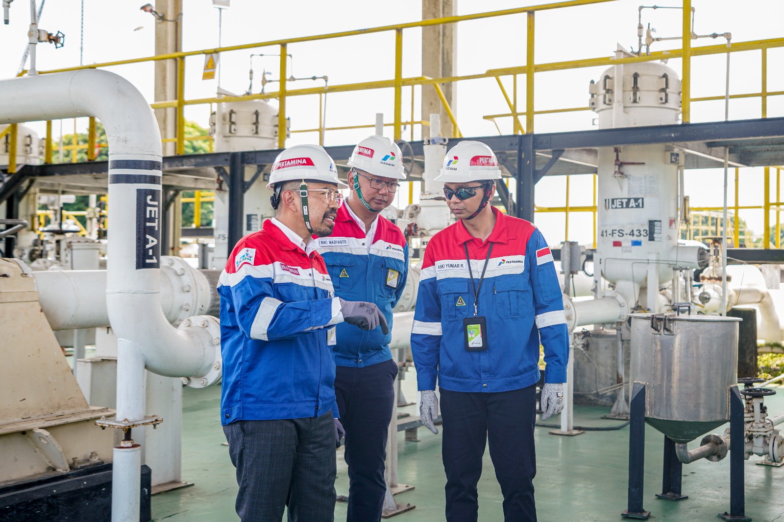 Jelang Satgas RAFI, Dirut Pertamina Patra Niaga Cek Kesiapan Layanan Avtur