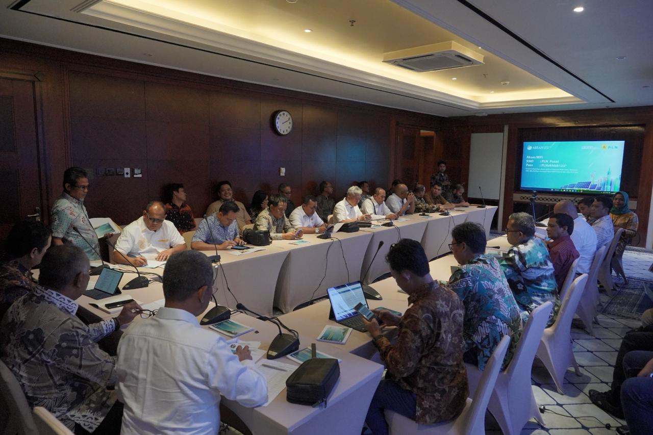 EVP Dan Manajemen PLN UIP SBU Sambut Kunker Komisi D DPRD Sumut