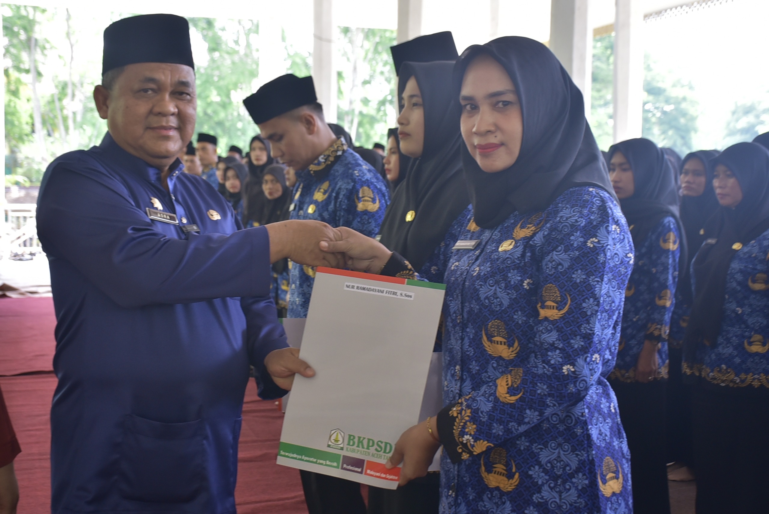 Para PPPK Aceh Tamiang Diminta Perbanyak Rasa Syukur Dan Berdoa