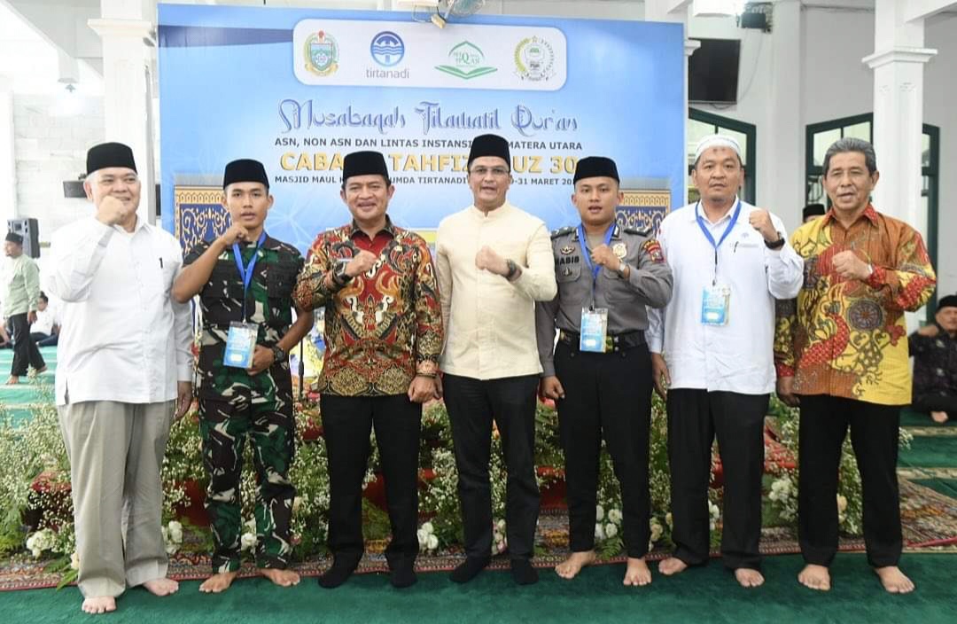 Pj.Gubsu Buka MTQ Antar ASN, Non ASN & Lintas Instansi