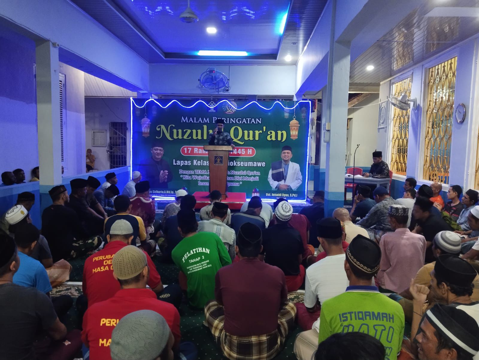 Warga Binaan Peringati Nuzulul Quran Di Lapas Lhokseumawe