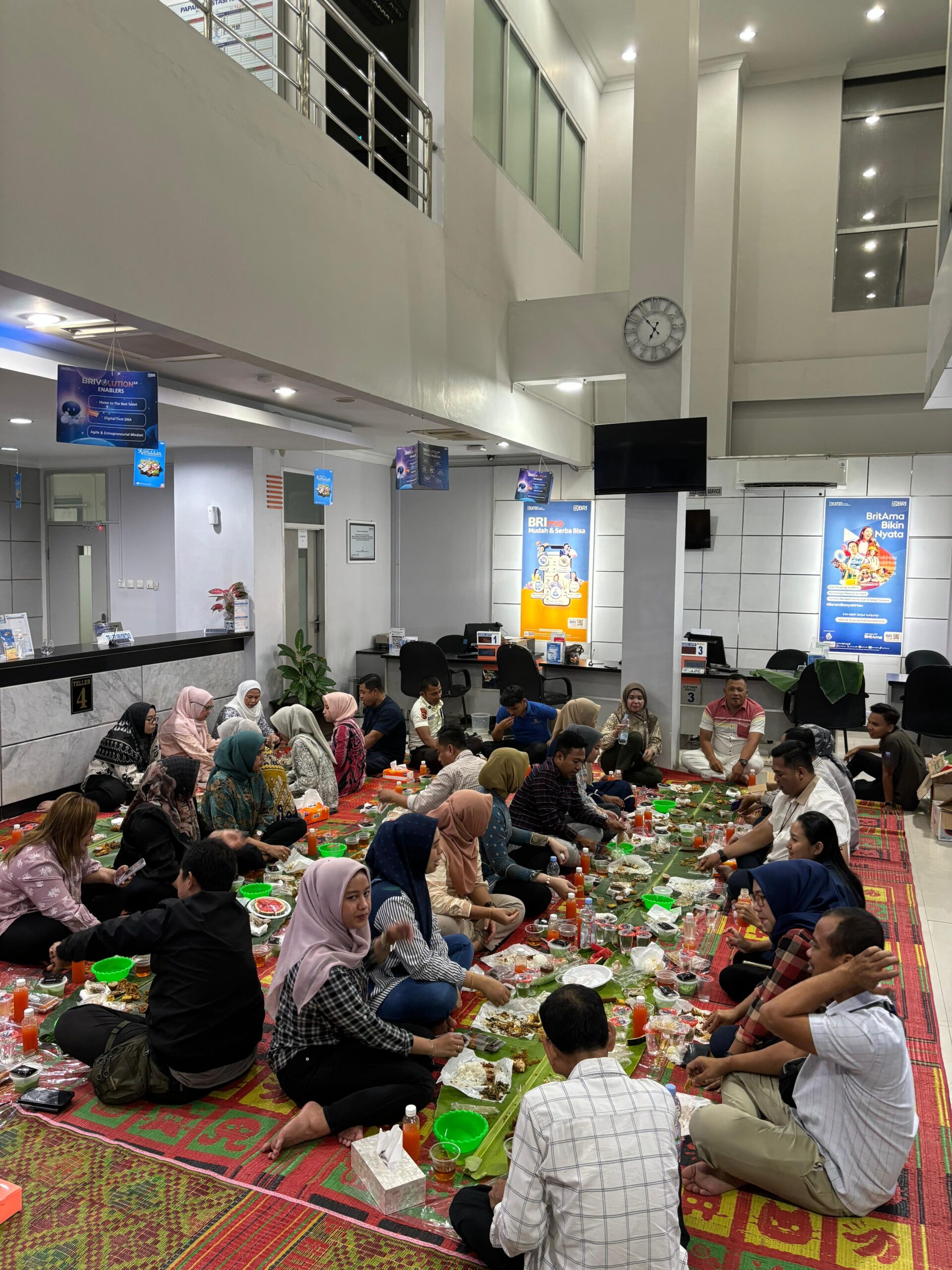 Semarak Kebersamaan Di Momen Buka Puasa BRI BO Tanjungbalai