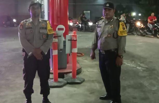 Cegah Kecurangan Pengisian BBM, Polres P. Siantar Monitoring SPBU