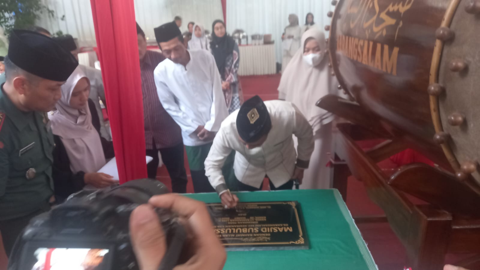 Mayjen TNI Heri Wiranto Resmikan Masjid Subulussalam Bantuan Para Jenderal