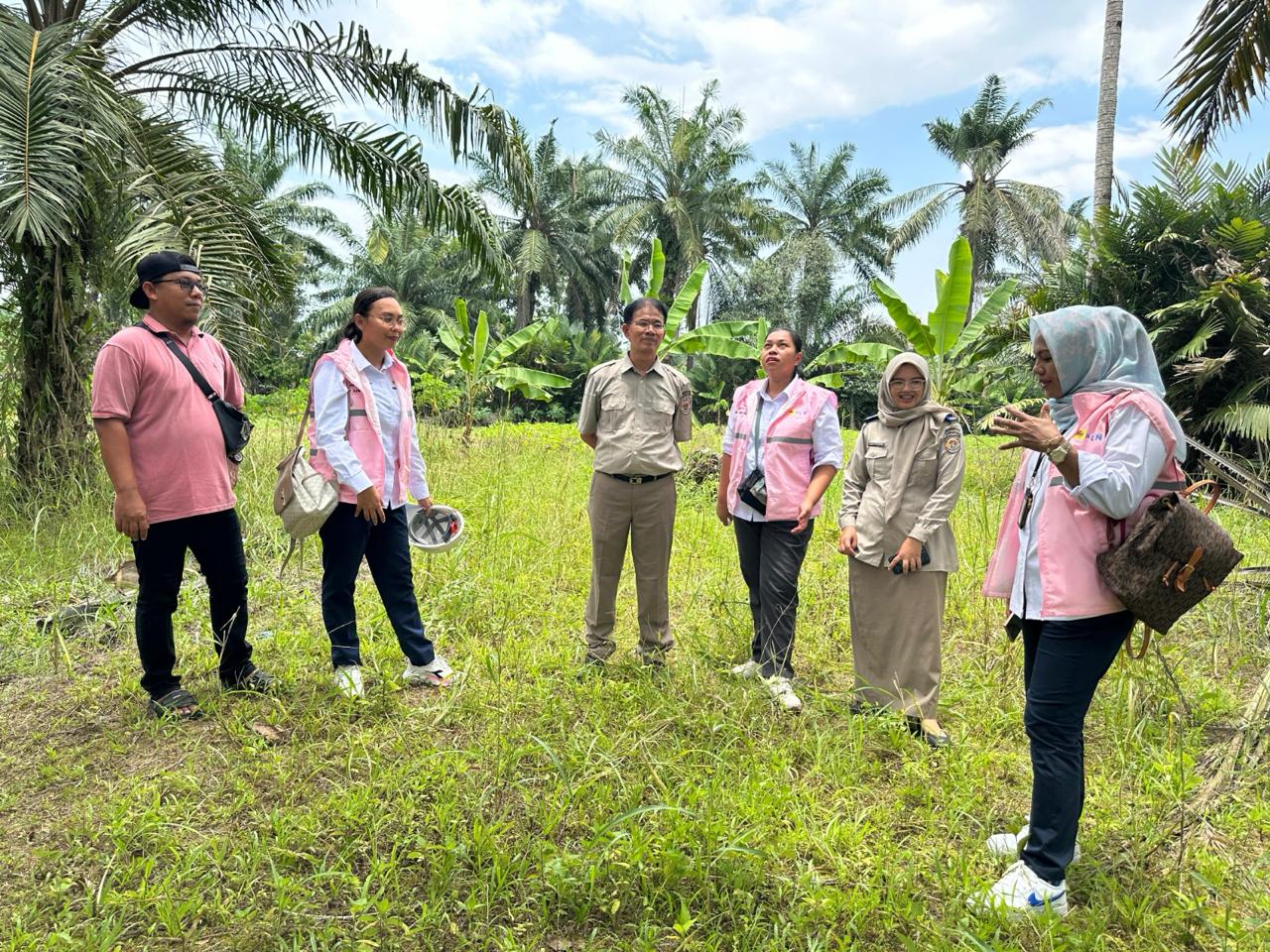Srikandi PLN Gandeng Kantah Langkat, Dukung Pengamanan Asset Dan Survey Lokasi Bersama