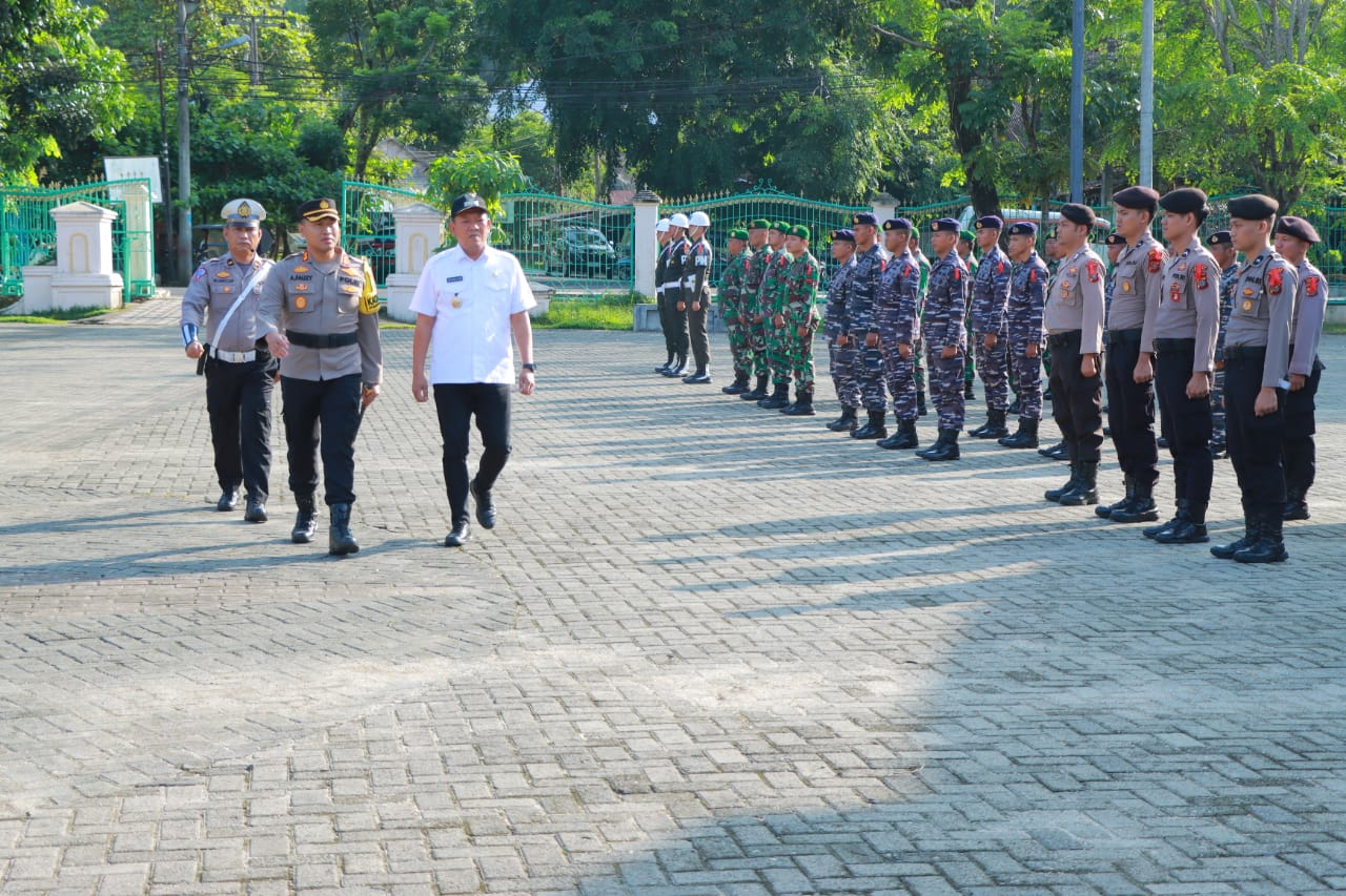 Polres Sibolga Apel Gelar Pasukan Operasi Ketupat Toba 2024