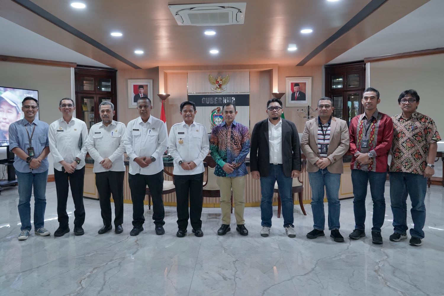 Audiensi Dengan PJ Gubernur, PLN UID Sumut Pastikan Pasokan Listrik Aman Saat Idul Fitri