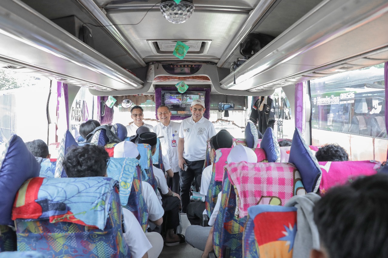 1.000 Pemudik Sumut Diberangkatkan Melalui Program Mudik Asyik Bersama PLN