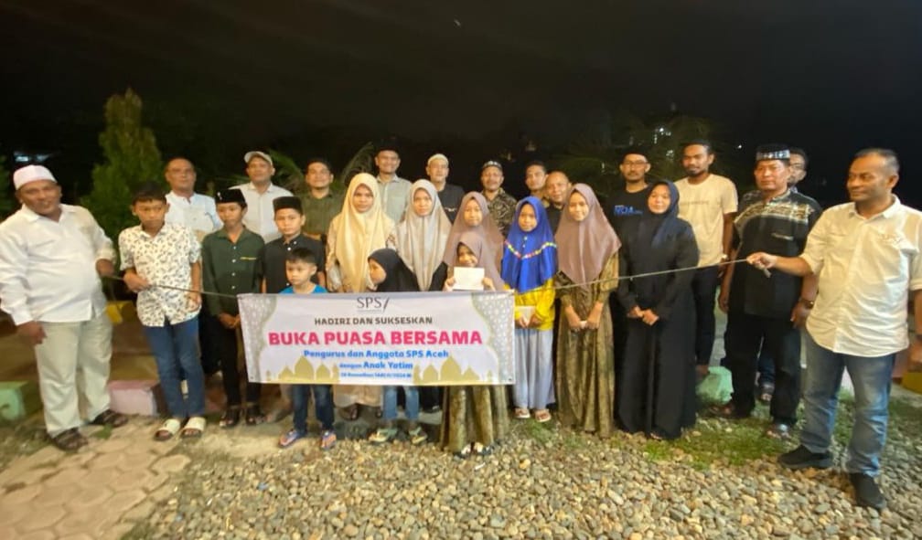 Jelang Akhir Ramadan, SPS Aceh Gelar Buka Puasa Bersama Anak Yatim